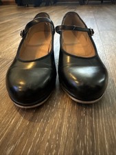 Dance Black Bloch Tap-On Tap Shoe Size 6.5