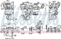 Turbolader Abgasturbolader FüR Volvo S60 II Cross Country S80 S90 V40