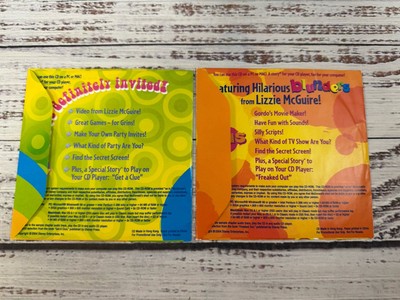 Lot of 2 McDonalds Happy Meal Toys It's Lizzie's Party & Lizzie