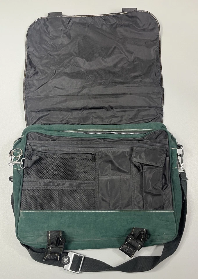 Bolso Mensajero Kipling De Colección Correa para Laptop Grande Heritage Academia Trabajo Y2K Foto 4 de 4