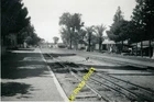 Railway Photo 6x4 Cyprus view of  station and engine shed  Famagusta  July 1951