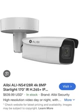 ALIBI IP BULLET CAMERA