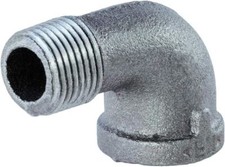 1-1/4" Galvanized Malleable 90 Degree Street Elbow for 150 Lbs.