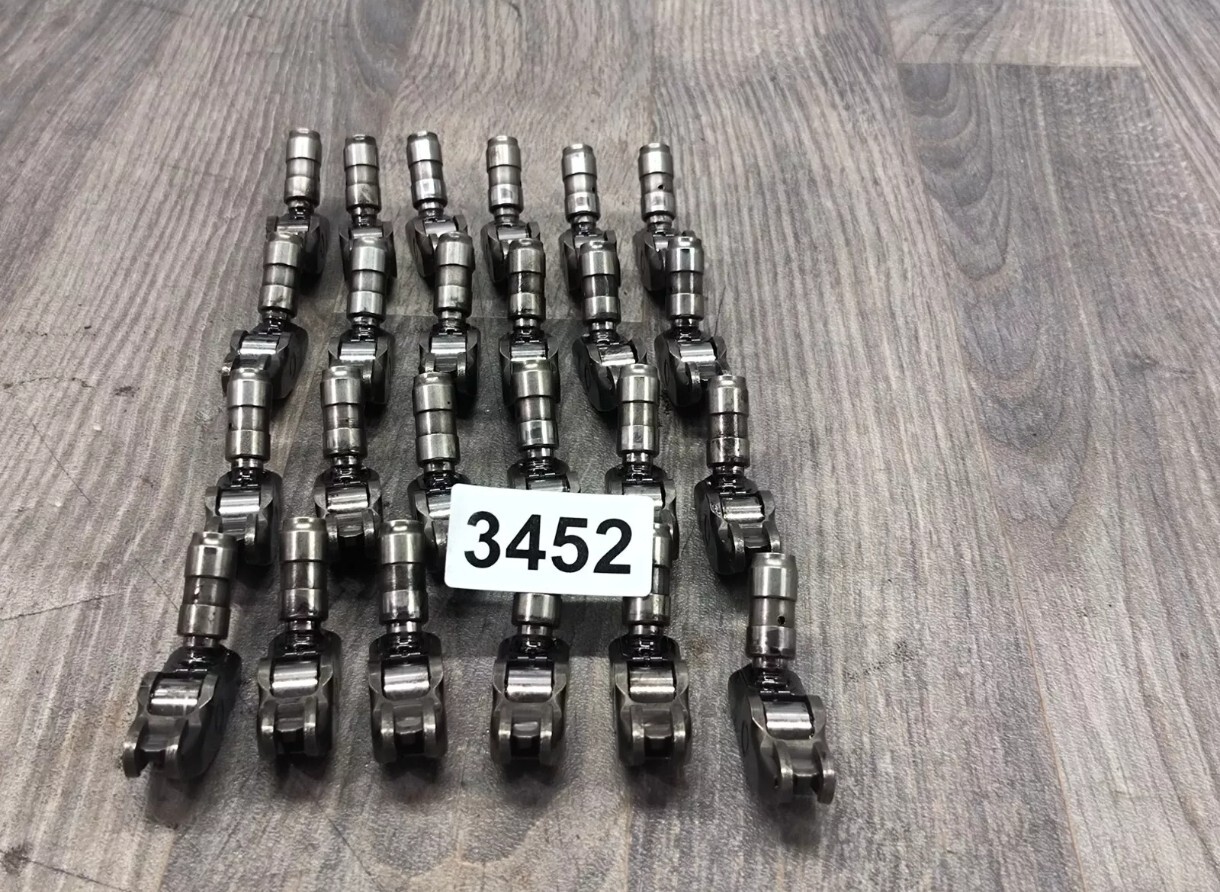 X24 JAGUAR XF 3.0 D 2013 RHD CAMSHAFT ROCKER ARM & HYDRAULIC LIFTER SET OF 24
