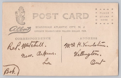 RPPC Postcard Young Handsome Male ROTC Cadet Uniform Insignia US Collars 1910s - Picture 3 of 3