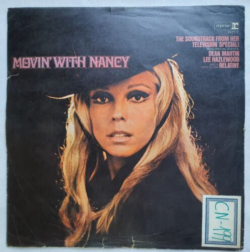 NANCY SINATRA FRANK SINATRA MOVIN' WITH NANCY 1967 MONO UNIQ CVR RARE CHILEAN PR - Picture 2 of 22