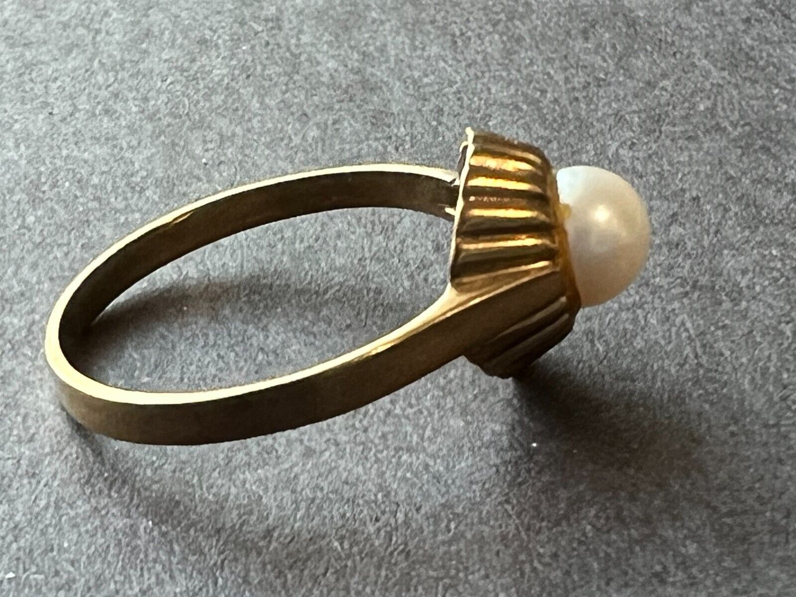 Vintage/Antique  333 Gold Ring - Unique Deco Desi… - image 9
