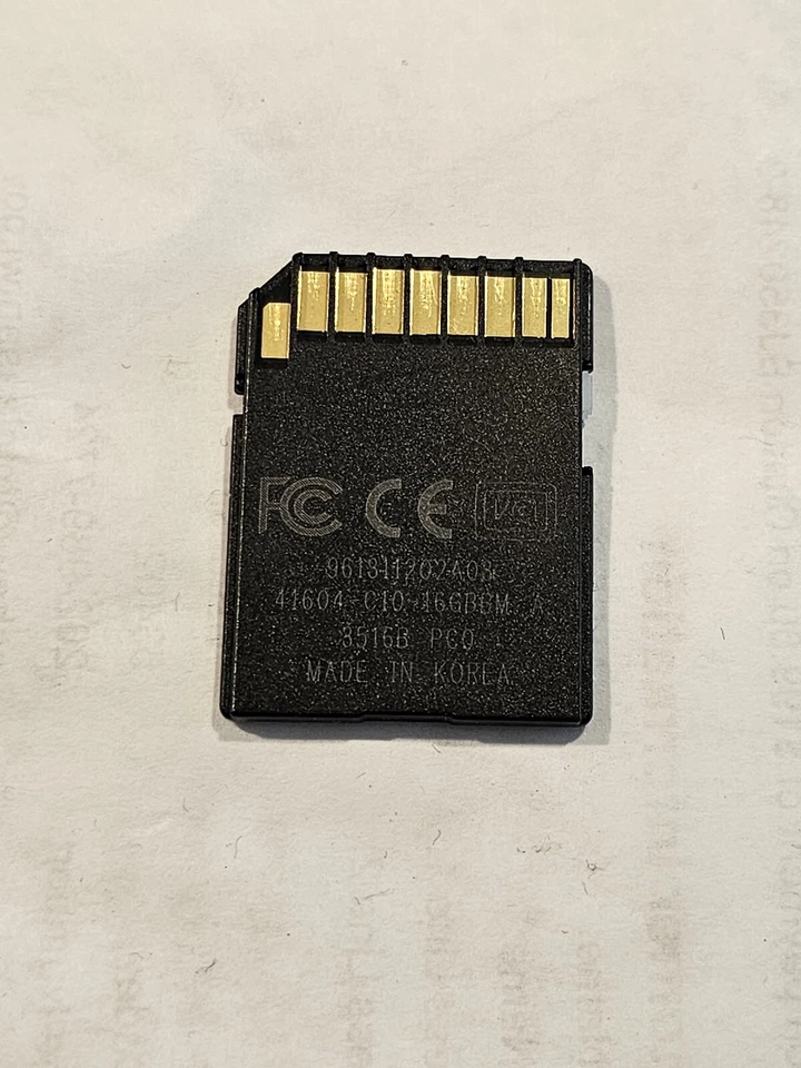 HYUNDAI ELANTRA Navigation SD Card 96554-F2100 - Image 2 of 2