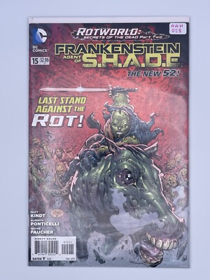 The New 52 Frankinstein Agent Of S.H.A.D.E. - #15 - 2013 - DC Comics - AAH028