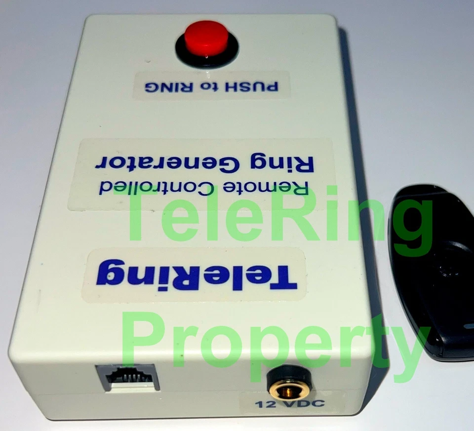 "БЕСПРОВОДНОЙ ПУЛЬТ" КОЛЬЦЕВОЙ ГЕНЕРАТОР для сцены или экрана реквизит, телефон звонок q - Изображение 3 из 3