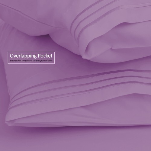 Double Brushed Soft Microfiber Hotel Style Bed Sheets, Deep Pocket Sheet Set - Picture 206 of 360