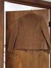 Kathy Ireland Womens Vintage Suede Leather Jacket Medium Tan Color — photo 2