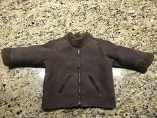 Children  s Place Suede Youth Winter Coat - Brown - 24 Months