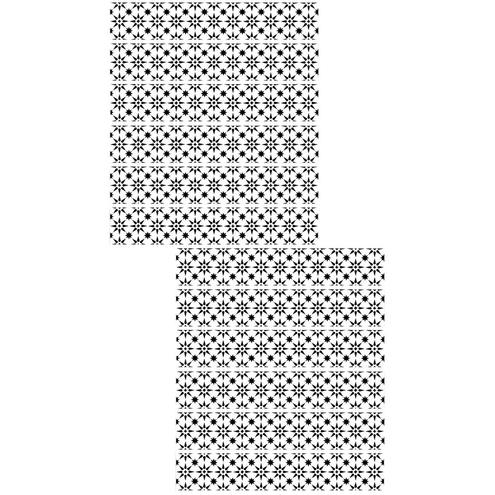 12 Pcs Mosaic Tile Stickers Kitchen Backsplash Tile Stickers eBay