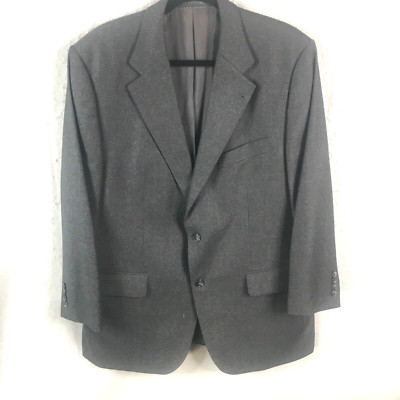 Bartolini Loro Piano Blazer Mens 46 US Gray 100% Wool Coat Jacket Old Money