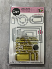 Sizzix Holidays Birthday Gifts Framelits With Stamps Set Stephine Barnard 659650