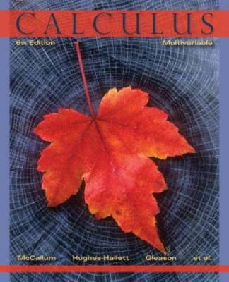 Calculus: Multivariable - Paperback By McCallum, William G. - GOOD