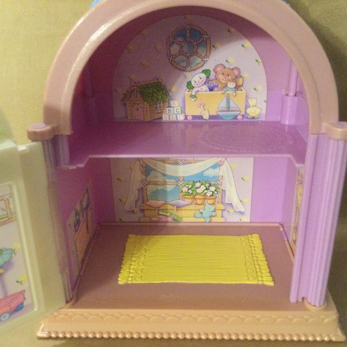 Vintage 1993 Fairy Winkles Clock House Playset LOT w 11 Dolls