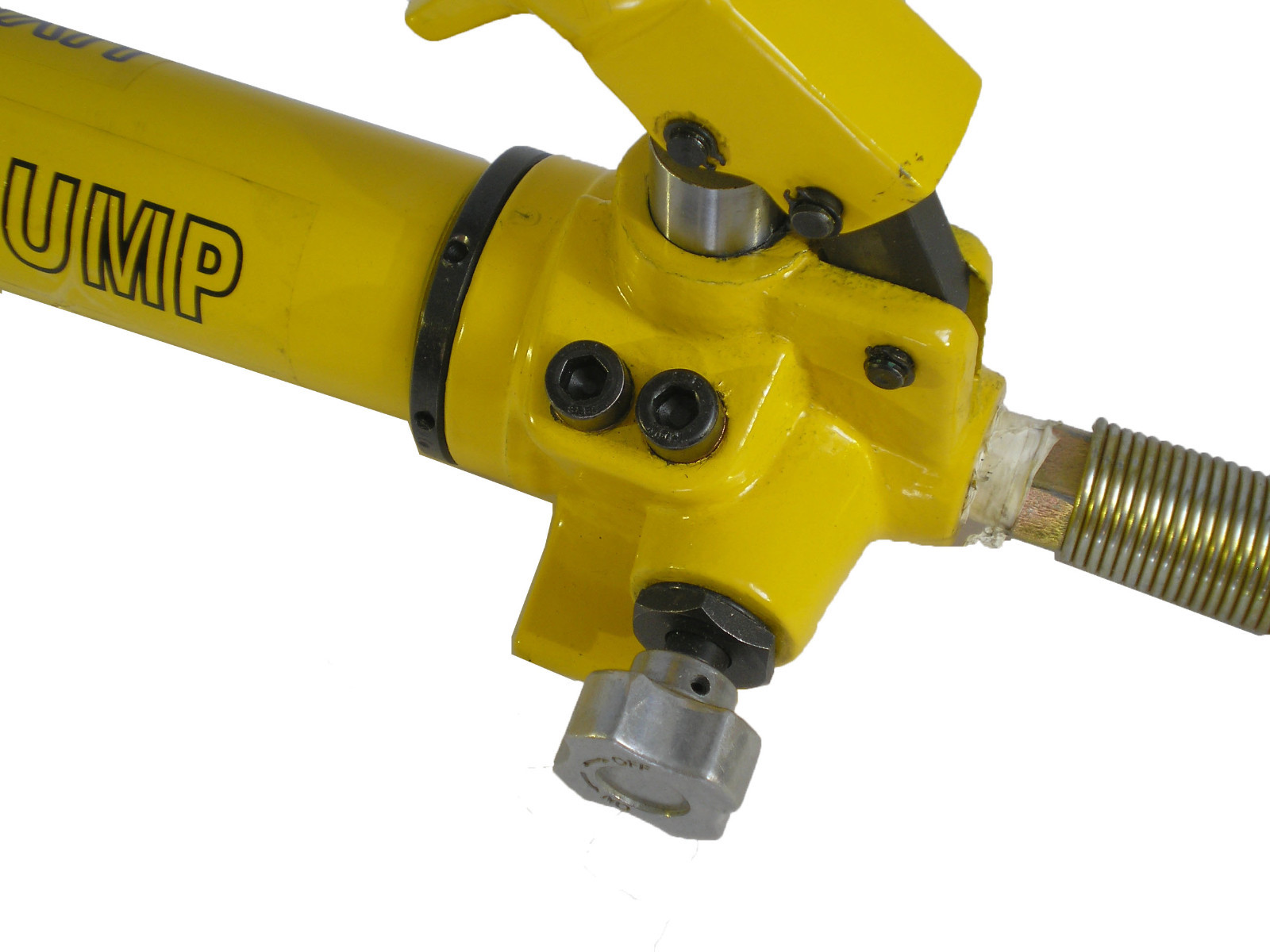 Manual hydraulic hand pump pressure gauge 700 bar 350 ccm 2 stage B