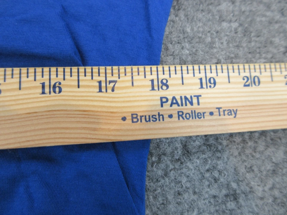 Toronto Maple Leafs Shirt Womens Large Blue Logo Maternity NHL Hockey - Image 4 of 4