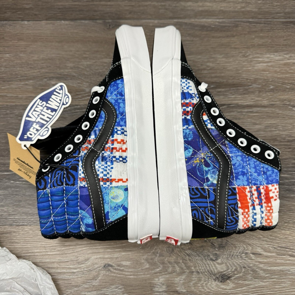 Vans Sk8-Hi 38 DX PW Spongebob Sandy Liang Patchwork Sz US  display picture 2