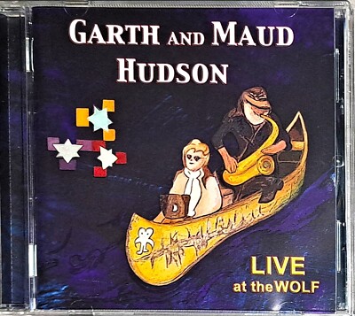 Garth And Maud Hudson - Live At The Wolf - MIR006 - CD Album - EX / VG+
