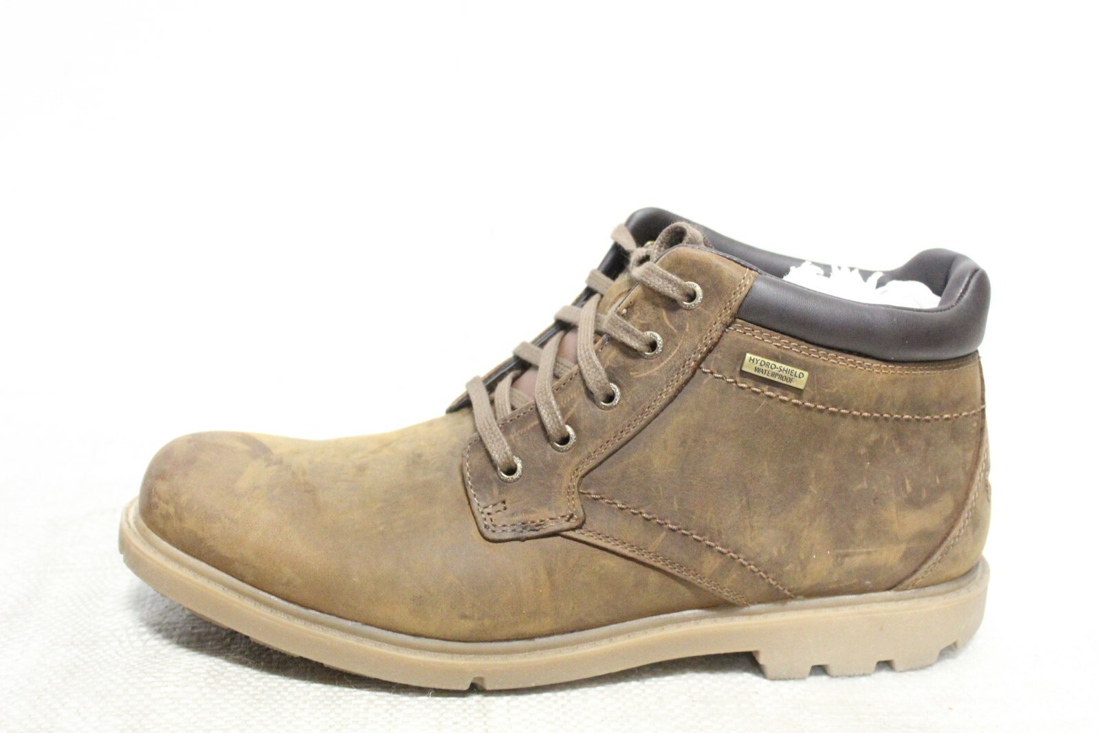 rockport rugged waterproof leather ankle boots
