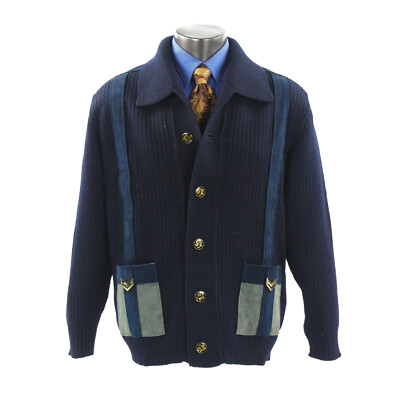LKNW TOKYO CROSS New Casual Wear Cardigan Sweater Sz.. Large Wool