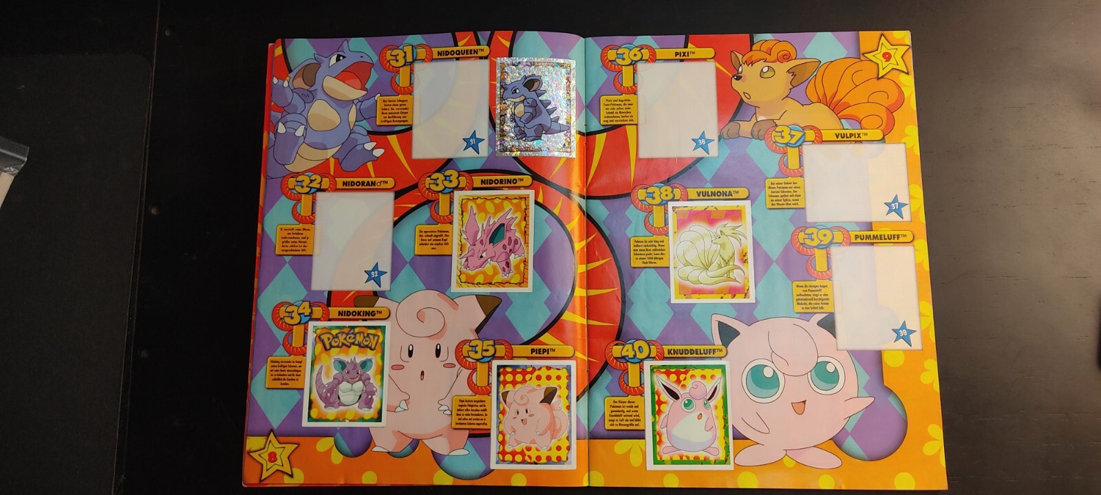 Pokemon (1999) - Sticker Album (Merlin) +65 Loose Stickers - Picture 6 of 12