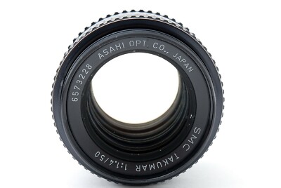 ASAHI OPT. CO., JP Pentax SMC TAKUMAR 50mm f/1.4 Lens for M42