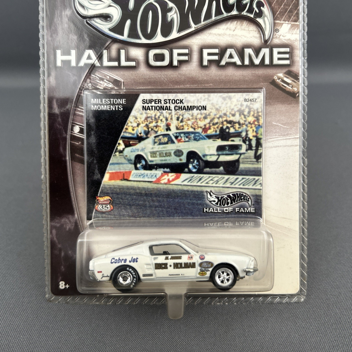 Hot Wheels Hall Of Fame Milestone Moments Mustang Cobra Jet SS
