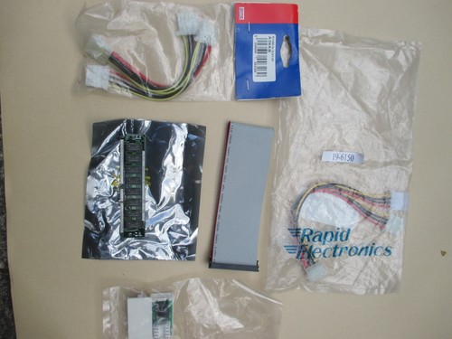 Vintage Elektronik Restposten-PC RAM-PC/ATX Netzteilkabel