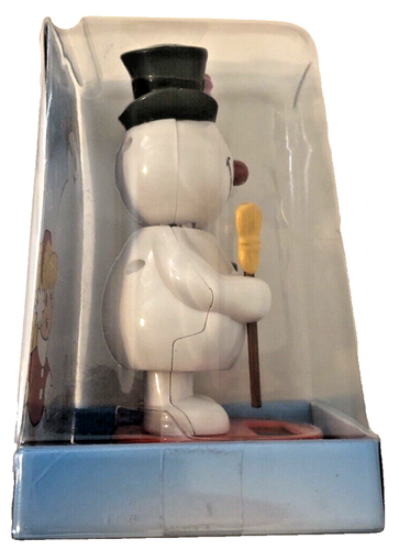 Ruz Frosty the Snowman Christmas Solar Bobblehead Dancer Holiday Decor 2023 New - Picture 3 of 5