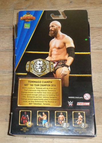 2015 WWE Mattel Tommaso Ciampa Elite Hall Champions Wrestling Figure Target NXT  - Picture 2 of 3