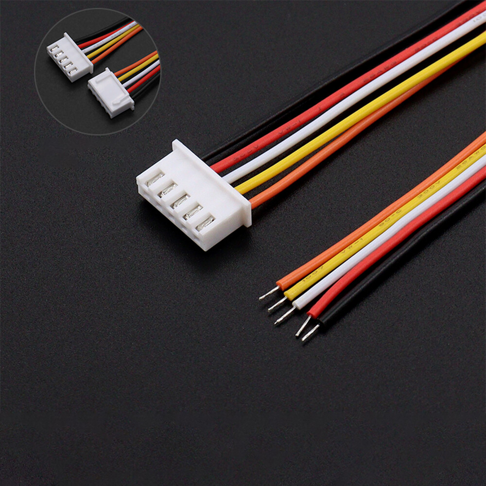 T no T シリコンコネクター　D.gray XH2.54mm Connectors JST Wire 2 3 4 5 6 7 8 910Pin Male