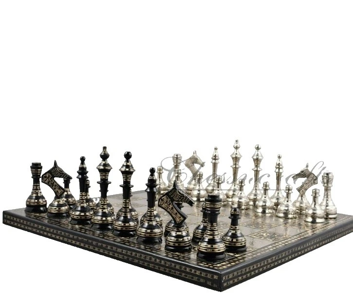 Ajedrez contemporáneo de Metal Negro 1-2 años