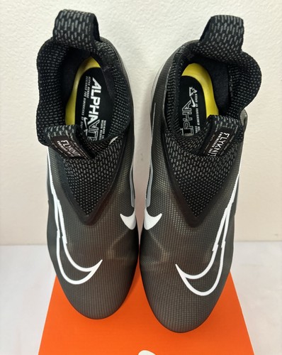 Nike Alpha Menace Elite 3 Flyknit Football Cleats CT6648-001 Size(12) - Picture 4 of 5