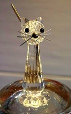 Swarovski Kristall Figur 183274 Katze 5 cm Top Zustand