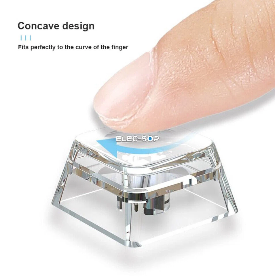 Customized Rem Anime Keycaps Clear Backlit Though Keycap for MX Keyboard #11 - Image 2 of 4