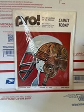 1973 NEW ORLEANS SAINTS VS SAN FRANCISCO 49ERS OCT 21ST