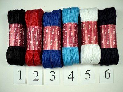 NEW 100 INCH WIDE SHOELACES COLOR SHOE LACE INLINE ROLLER SKATE DANCER CORSET XL