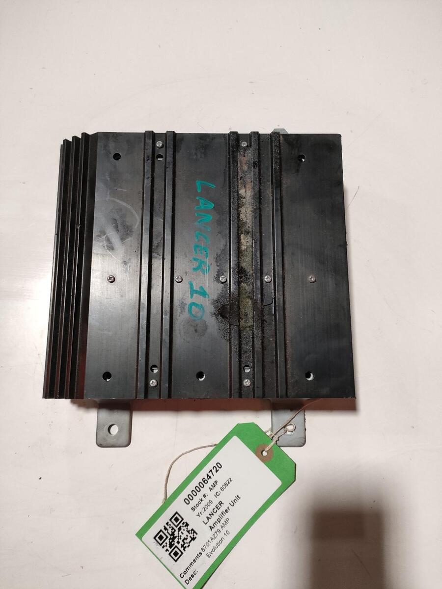 MITSUBISHI LANCER EVOLUTION 10 2008 - 2014 AMPLIFIER UNIT MITSUBISHI LANCER EVOLUTION 10 2008 - 2014 AMPLIFIER UNIT