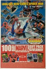 Spider-Man Gift Pack Corn Nuts Clow Print Ad Poster Art PROMO Original Naki