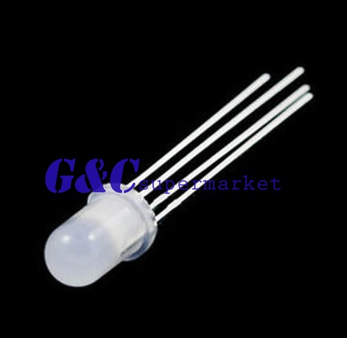 600 un. 5mm 4pin RGB LED ánodo común para cubo LED 8x8x8 de SuperTech-IT - Imagen 1 de 1