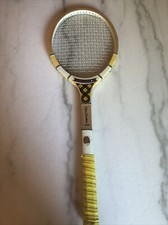 Vintage Tennis Wood Racket Owen Davidson Hawk Challenger Racquet
