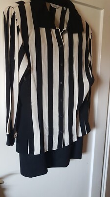 3teilig - elegante Bluse + Rock + Gürtel - Gr. 40-42 - Einhorn Bianca