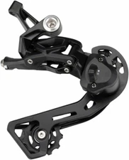 microSHIFT XCD Rear Derailleur - 11 Speed Medium Cage Black With Clutch
