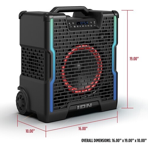 ION Audio Block Rocker Icon All-Terrain Portable Bluetooth Speaker