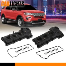 Engine Valve Covers Set Fit For 11-19 Ford Lincoln 3.5L 3.7L NON-TURBO