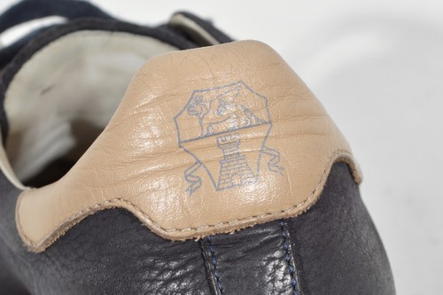 Brunello CUCINELLI sneakers BLUE 41Eur ( 7UK /8US) Shoes AUTHENTIC - Picture 11 of 12